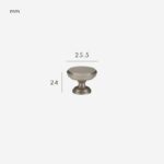 VELA Massiver Messingknauf