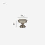 VELA Massiver Messingknauf