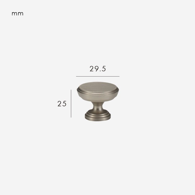 VELA Massiver Messingknauf