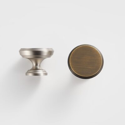 VELA Massiver Messingknauf