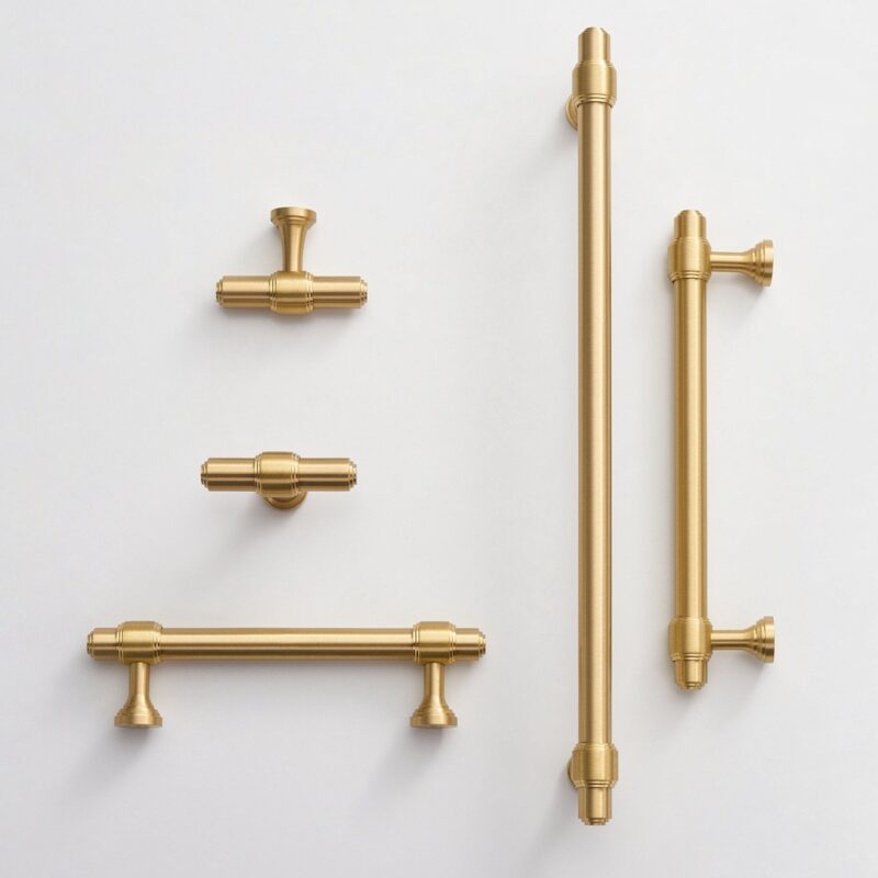 Barra a T in ottone massiccio VELA