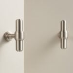 Barra a T in ottone massiccio VELA