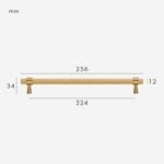 VENTO Solid Brass Handles