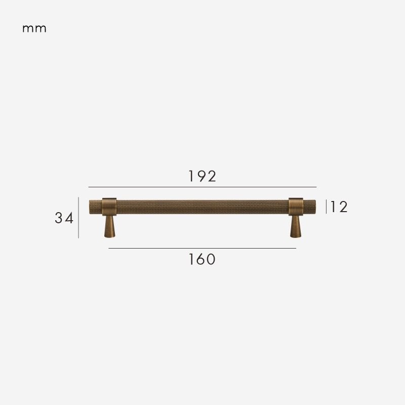 VENTO Solid Brass Handles 29 VENTO Solid Brass Handles