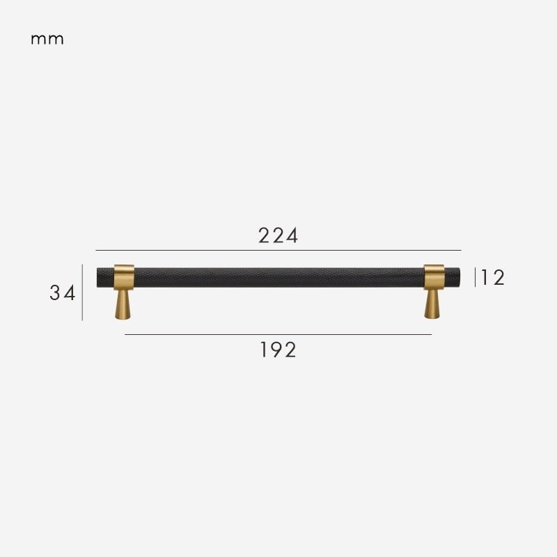 VENTO Solid Brass Handles 37 VENTO Solid Brass Handles