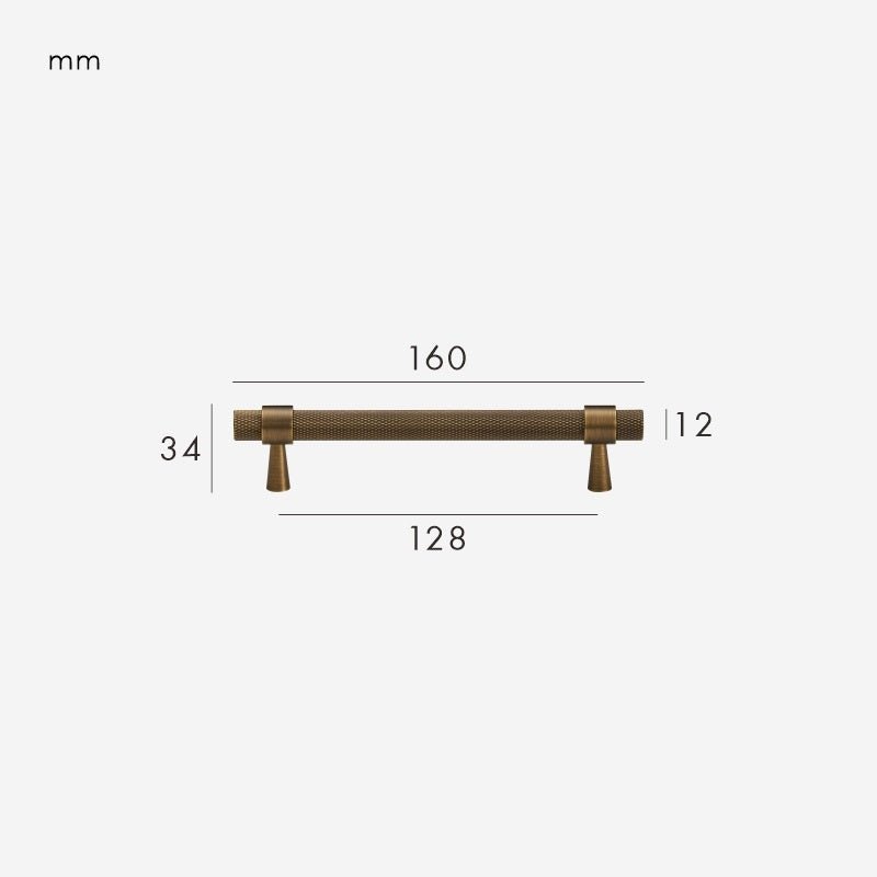 VENTO Solid Brass Handles 27 VENTO Solid Brass Handles