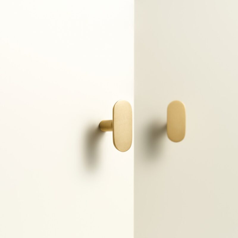 VERO massief messing knop