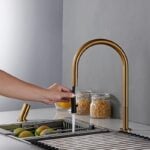 VERTICULAR Single Lever Swivel Kitchen Mixer Tap