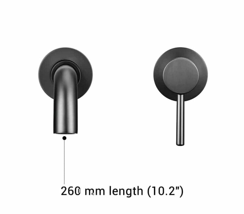 VIRTA Wall Mounted Basin Mixer Tap