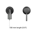 VIRTA Wall Mounted Basin Mixer Tap