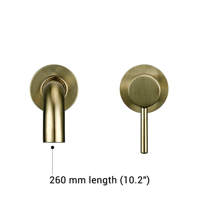 VIRTA Wall Mounted Basin Mixer Tap