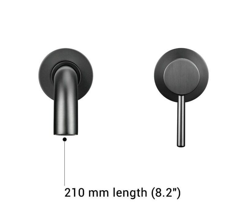 VIRTA Wall Mounted Basin Mixer Tap