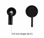 VIRTA Wall Mounted Basin Mixer Tap