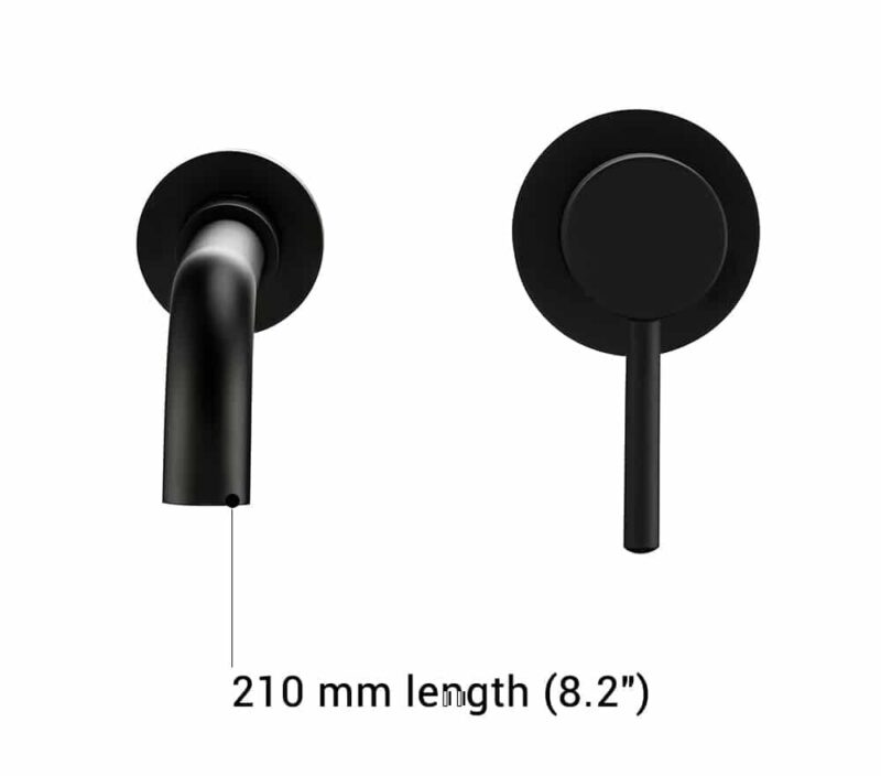 VIRTA Wall Mounted Basin Mixer Tap