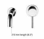 VIRTA Wall Mounted Basin Mixer Tap