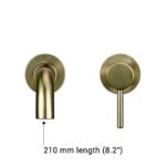 VIRTA Wall Mounted Basin Mixer Tap