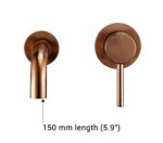 VIRTA Wall Mounted Basin Mixer Tap