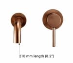 VIRTA Wall Mounted Basin Mixer Tap