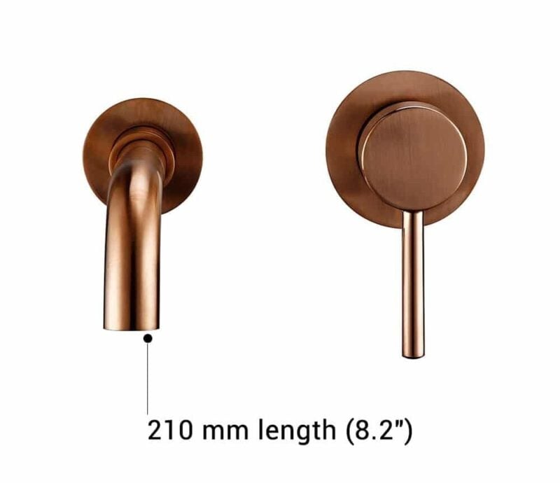 VIRTA Wall Mounted Basin Mixer Tap