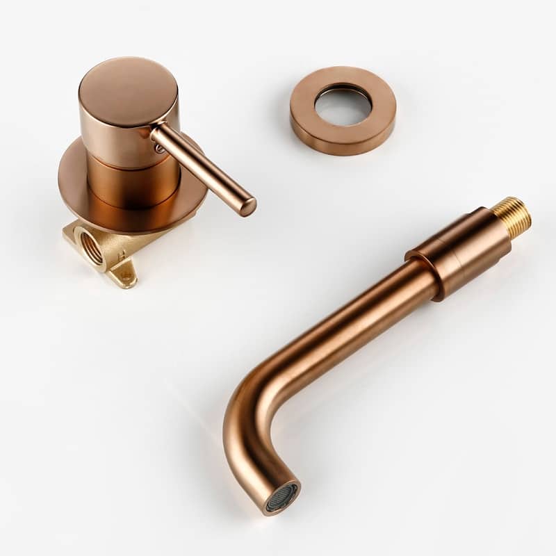 VIRTA Wall Mounted Basin Mixer Tap