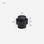 VORDA Massief messing deurstopper