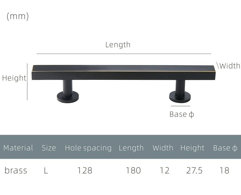 VORM Massief Messing Handgrepen