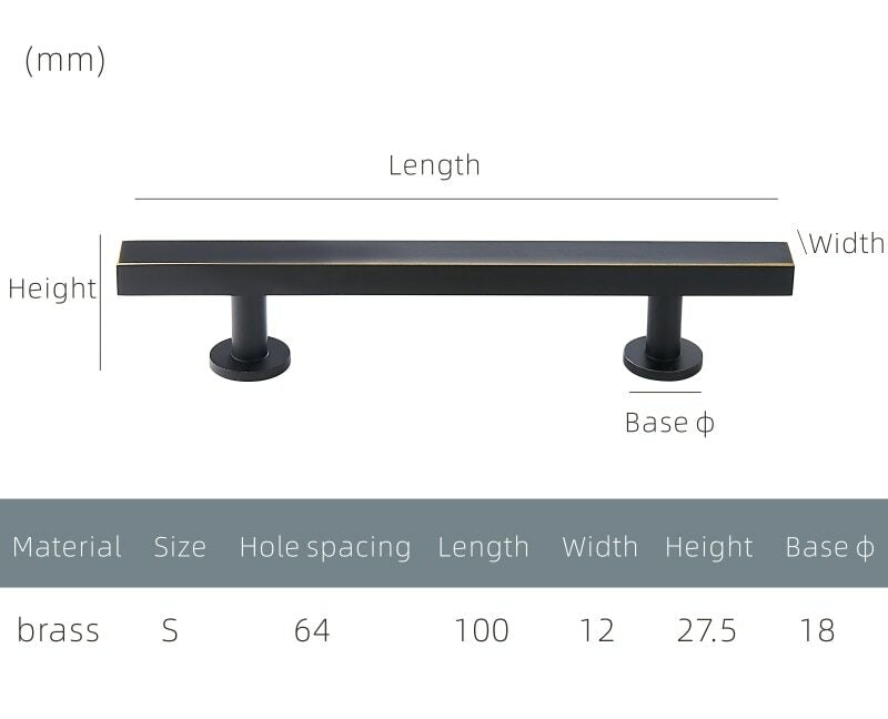VORM Massief Messing Handgrepen
