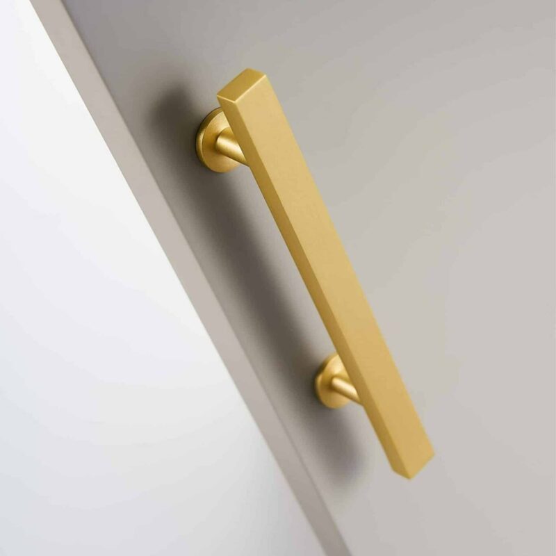 VORM Barre a T in ottone massiccio spazzolato 3 Barre a T in ottone massiccio spazzolato VORM