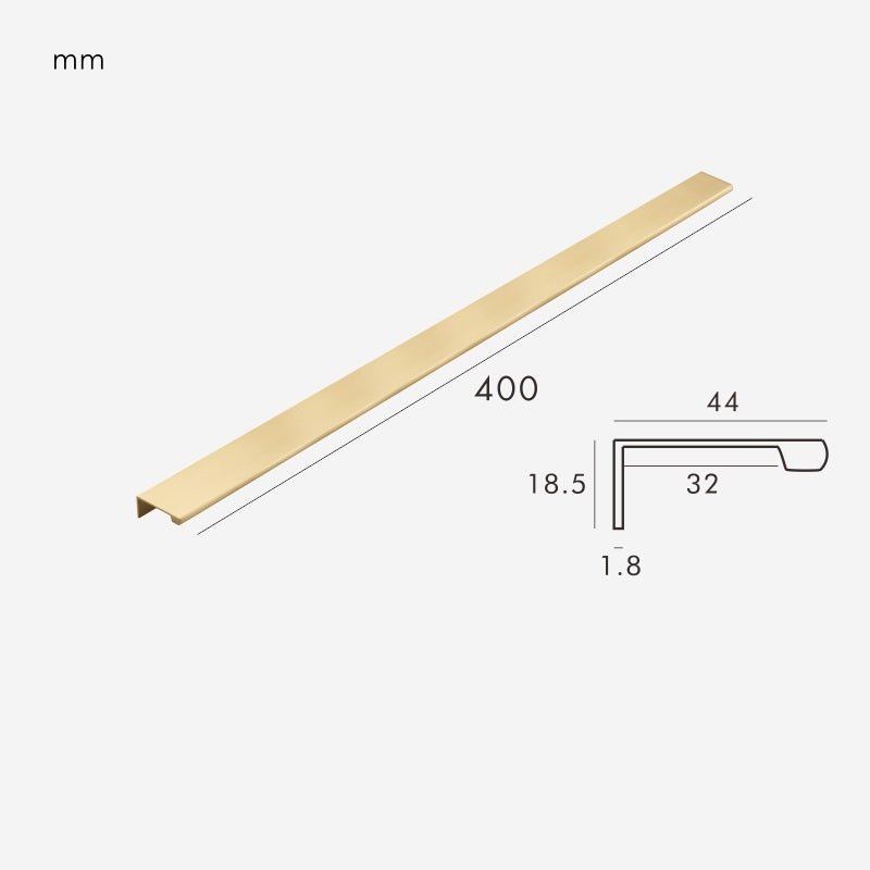 VYRA Tiranti per bordi in ottone massiccio