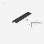 VYRA Tiranti per bordi in ottone massiccio